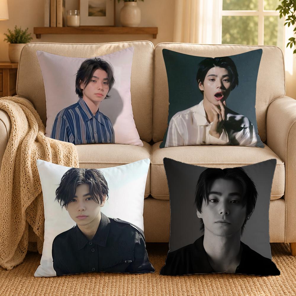Actor N-Nijiro MurakamiS Cushion Cover Double-Sided Printed Pillow Cover Hypoallergenic Dust-Mite Proof