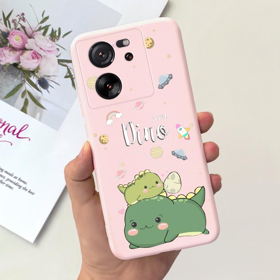 For Xiaomi 13T Pro Case Lovely Candy Painted Back Cover 6.67'' Soft Silicone Phone Case For Xiaomi Mi 13T Pro 13TPro Fundas Capa