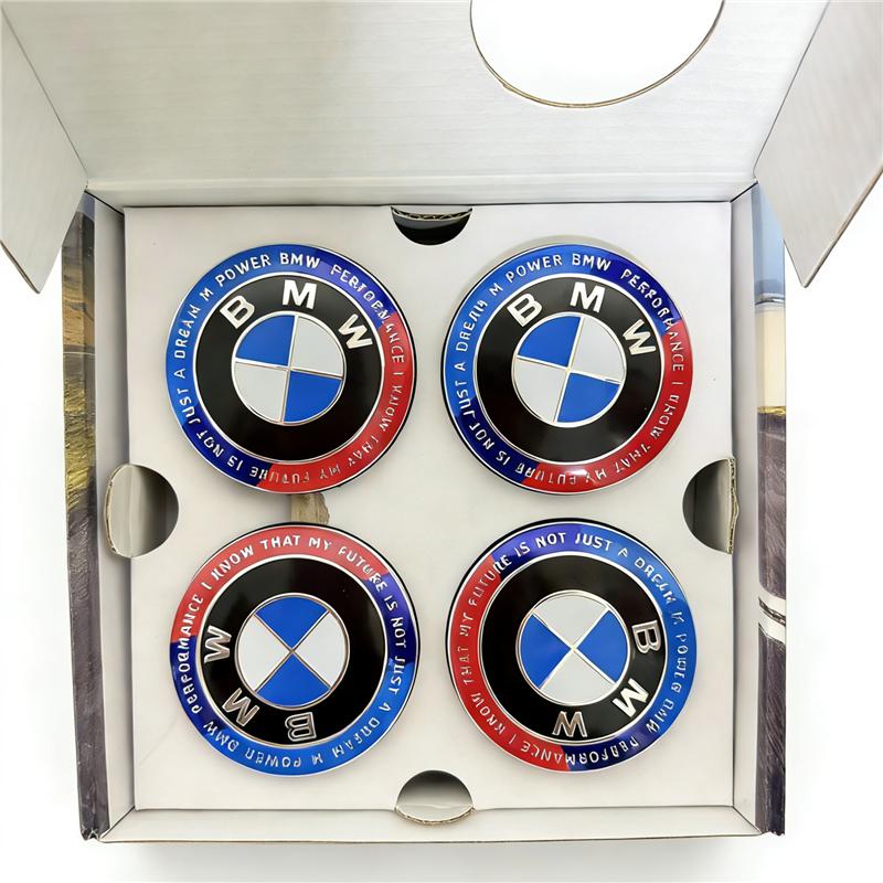 56/68mm BMW naafdop magneetvering naafkap 1 2 3 5 7 serie, 1x3x5x6 m2 m3 m4 m5 m6 auto wielnaaf centrum logo.