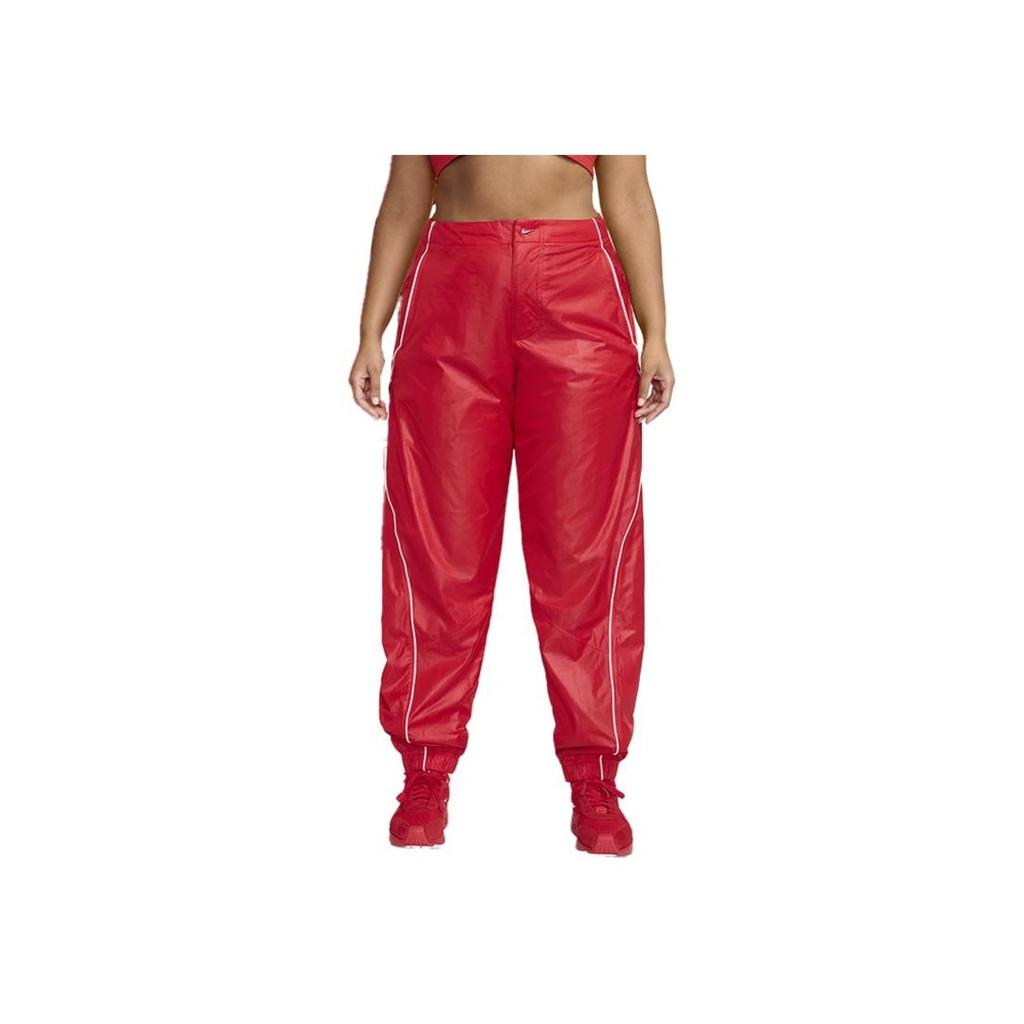 Nike X Jacquemus Casual Comfortable Dry Breathable Knitted Sports Pants Unisex Bottoms University-Red White FV5702-642