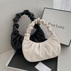 Gekräuselte Wolken-Tasche Nischenstil, Damen vielseitige Schultertasche, modische Achsel-Hand-Doppelnutzungstasche