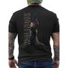 Men's Belgian Malinois Dog T-Shirt - Black Belgian Shepherd Graphic Tee with Malinois Print, Regular Fit Short Sleeve Shirt for all-Season Comfort,