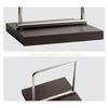 Stainless Steel Tissue Holder for Restaurant Paper Towel Dispenser Napkin Rack for Daily Use Kitchen Accessory