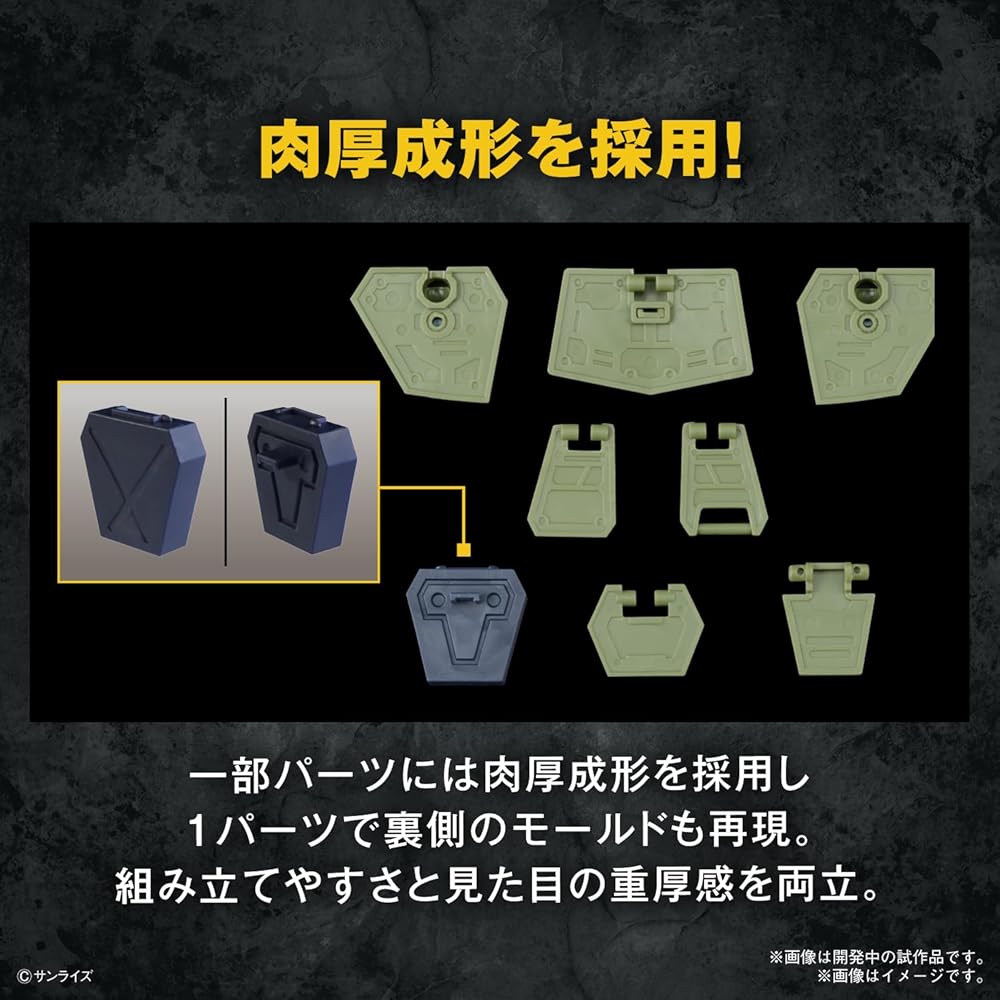 Bandai Spirits HG Scopedog Color-Coded Plastic Model Kit 1/24 Scale Military Figure