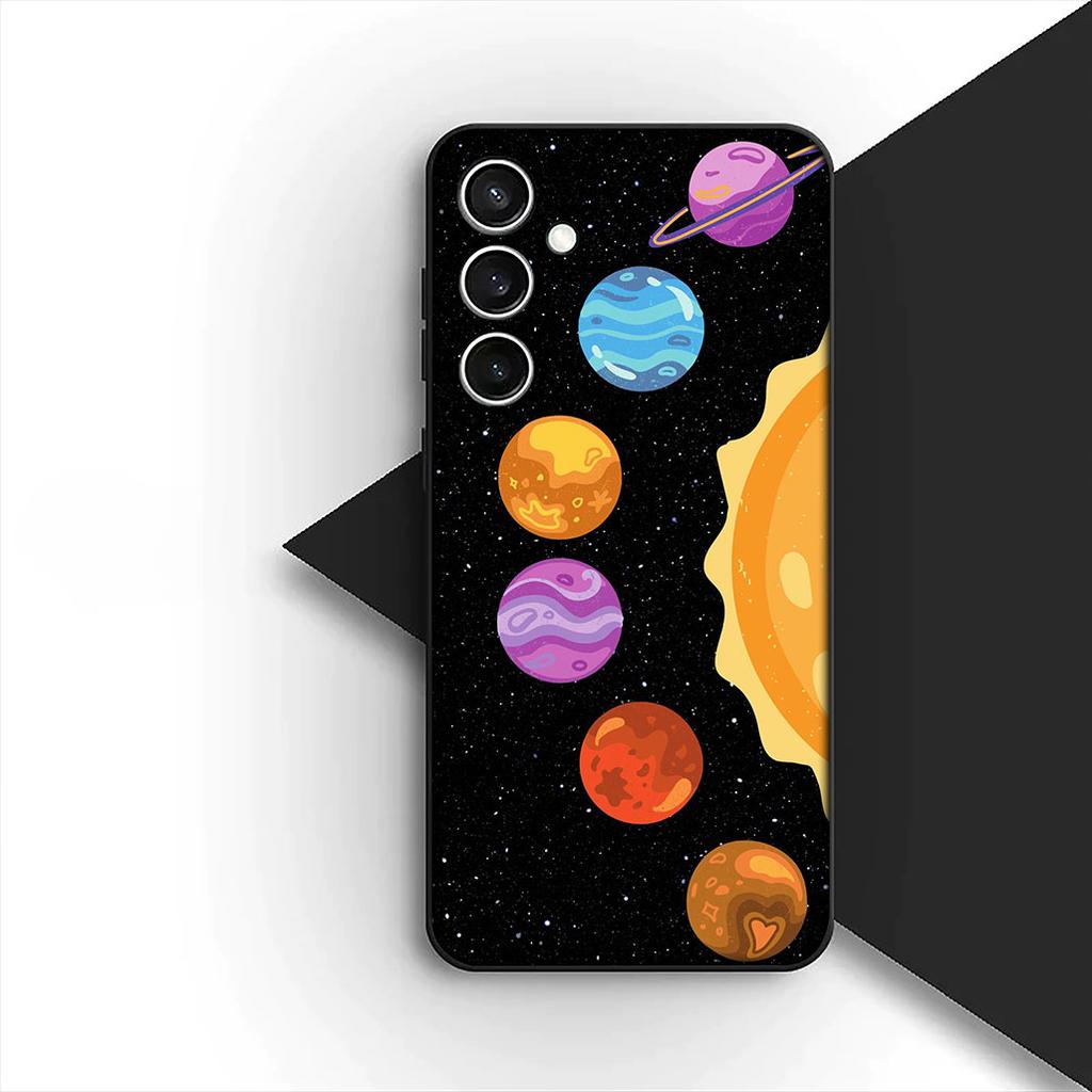 Universe Galaxy Astronaut SKY Cover for Samsung Galaxy S10 Lite S8 S9 Plus A33 A34 A31 70 A71 A72 Note 20 9 8 Coque Phone Case