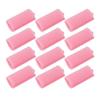 12pz Rulli Spugna Flessibili per Capelli Arricciacapelli Spugna Rosa Arricciacapelli Morbido per Casa Salone