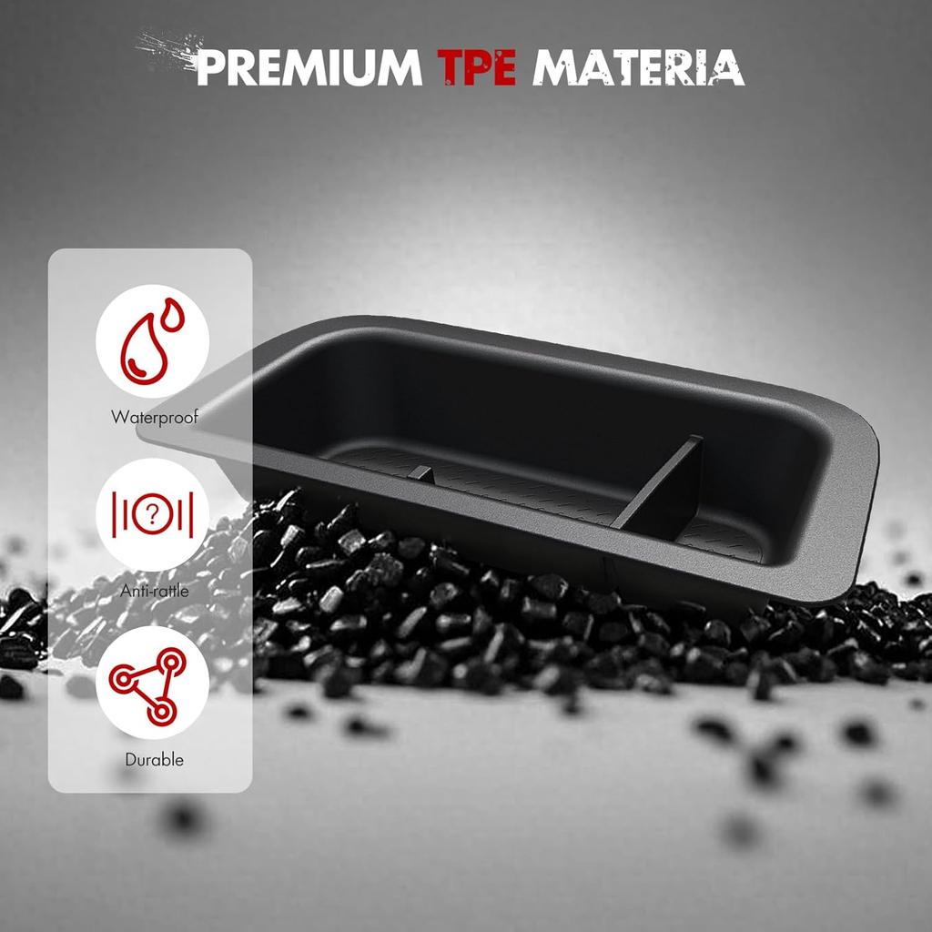 Mabett Dashboard Storage Organizer For Ford Maverick 2025,Anti-Slip Dash Panel Tray With Dedicated Sunglasses Compartment Behind Screen Maverick