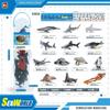 Realistic Ocean World Series Whale Penguin Shark Dolphin Octopus Crab Animal Figurines