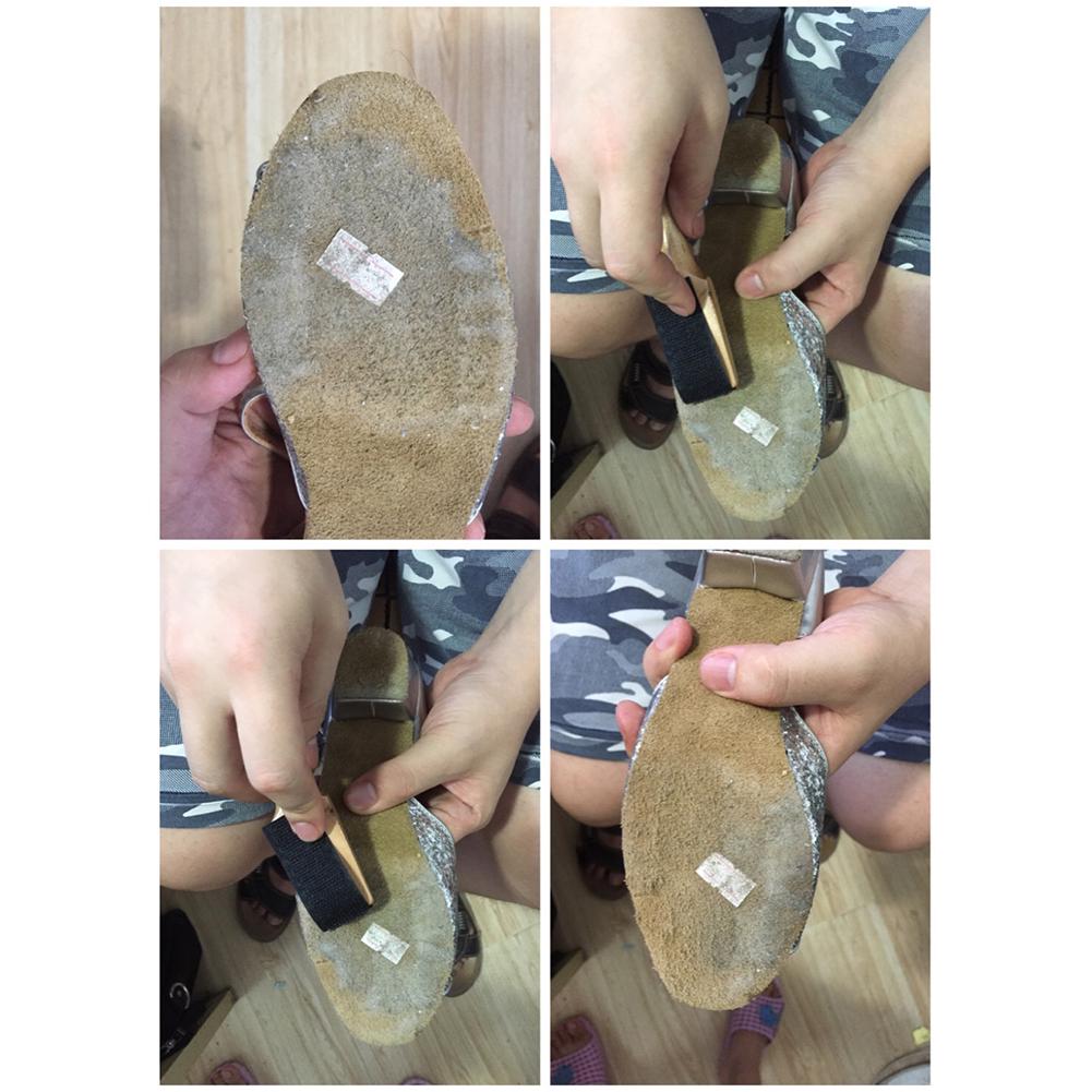 Dance Shoes Cleaning Brushes Brush for Footwear Wood Suede Sole Wire Shoe Brush Cleaners successful