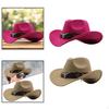 2pcs Casual Cowboy Hats Party Adults Women Men Carnival Autumn Cowgirl Caps