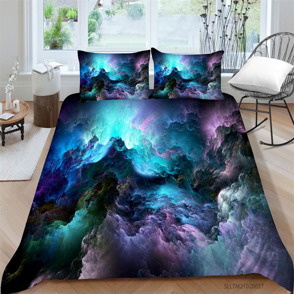 Duvet Cover Catton 3D Printing Home Textiles with Pillowcase Soft Quilt Cover Children Teen Bedding Cover Suit