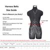 Fashion seat belts, tight corsets, leather underwear, restraint underwear, body seat belts, fetish clothing, gothic punk women's