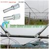 Galvanized Pipe Bracket Clamp for Greenhouse Frame: Duckbill Clip, Door Header, Hoop Connector, Flat Head Reducer
