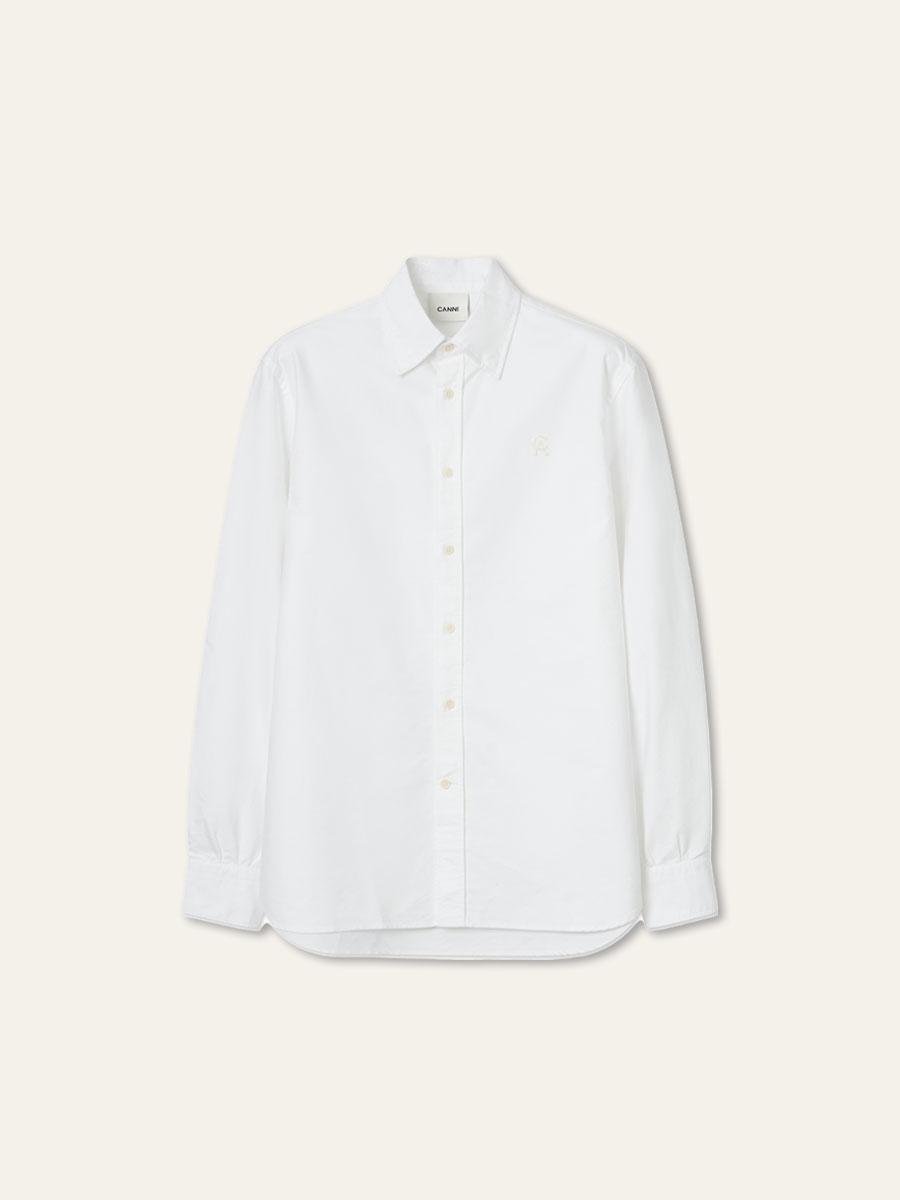 Kani Fine Oxford Рубашка Белая White/52