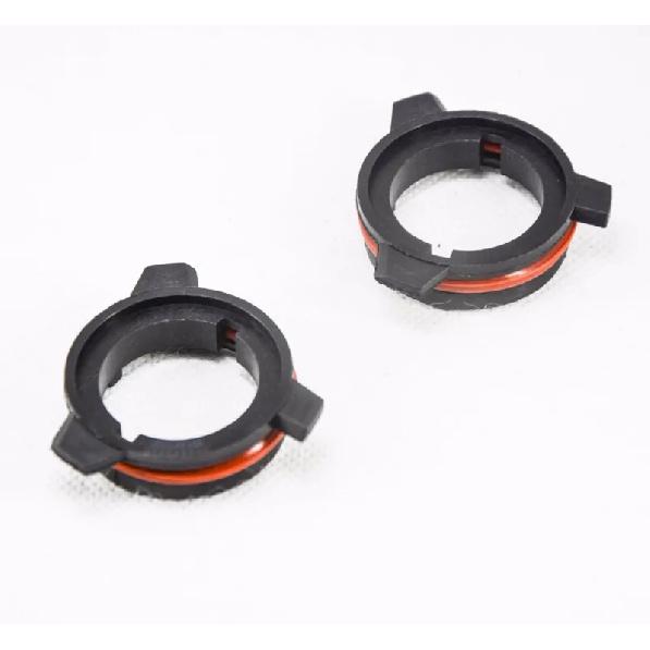 Rockeybright 2pc d2s d2r hid bulb adapter converter d2c d2s base bulb holder for bmw e39 bmw 5 series 2001 2002 2003