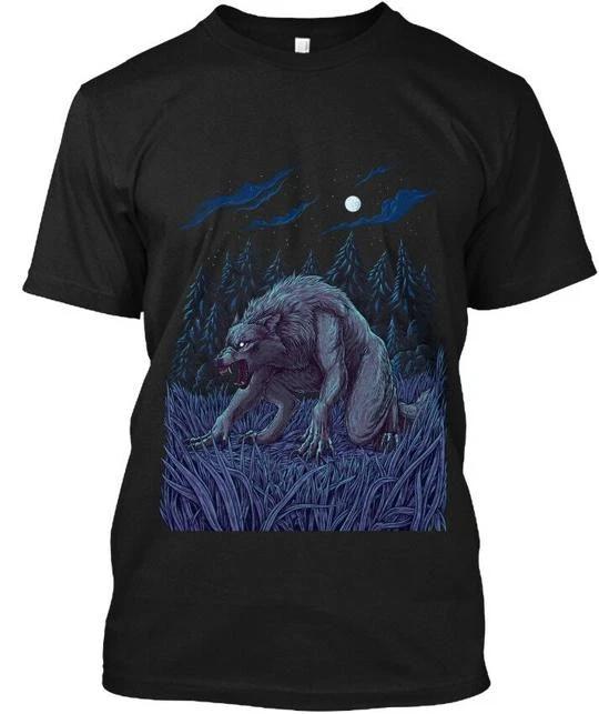 

Werewolf In The Woods T-Shirt Made in the USA Size S to 5XL 3XL