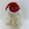 Halloween Party SantaClaus Latex Mask Party Dress Up Supplies Christmas SantaClaus Hat Mask Full Face SantaClaus Mask