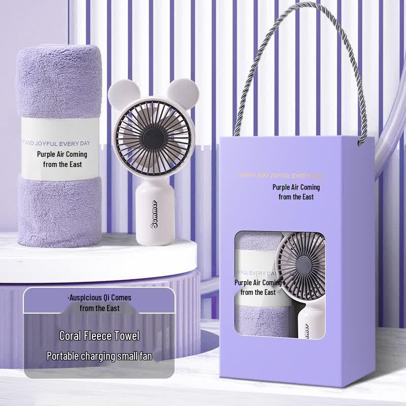 Mini Fan Summer Anniversary Gift Set