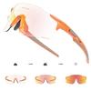 Kapvoe Photochromic Cycling Glasses MTB Cycling Sunglasses Outdoor Bike Eyewear Sports Glasses UV400 Bicycle Goggles Eyepieces