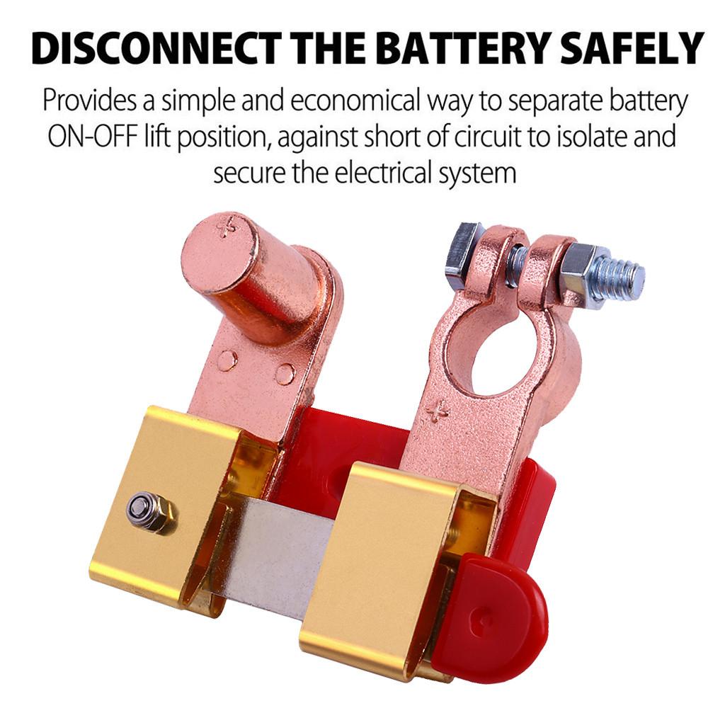 12V / 24V Battery Disconnect Isolator Power Cut Off for Marine Car RV ATV