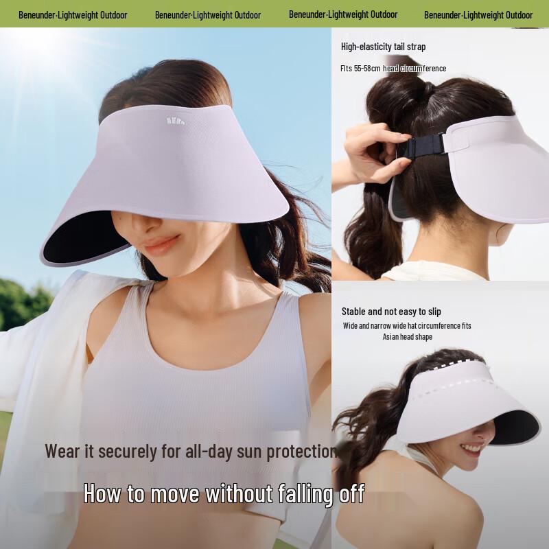 Beneunder UL712 Roll-Up Large Brim Sun Visor