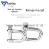 304 Stainless Steel Bow Shackle for Marine Rigging and Lifting