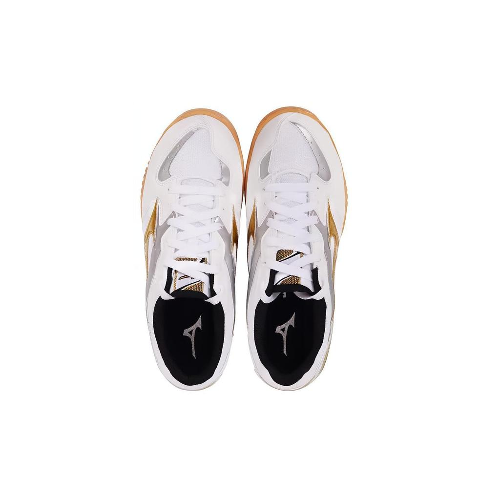 Mizuno Crossmatch Plio RX 4 Low top Table Tennis Shoes Unisex White 81GA183050