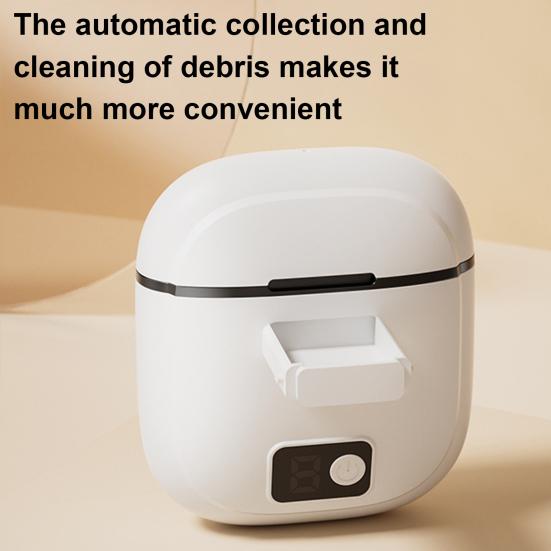 Multi-functional Electric Nail Clipper with LED Kids Adults Seniors Automatic Nail Trimmer Rechargeable Baby Manicure Grinding File Fingernail Cutter