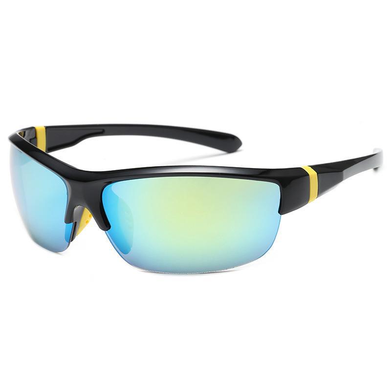 Grenzüberschreitende Neue Sonnenbrille Herren Outdoor Sportbrille Großhandel Radfahren Winddicht 8222 Damen