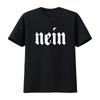 Nee Duitse Mannen Zeggen Nee Grappig Duitsland Deutschland Vintage T-shirt vintage Gewassen Casual man Unisex Ademend streetwear