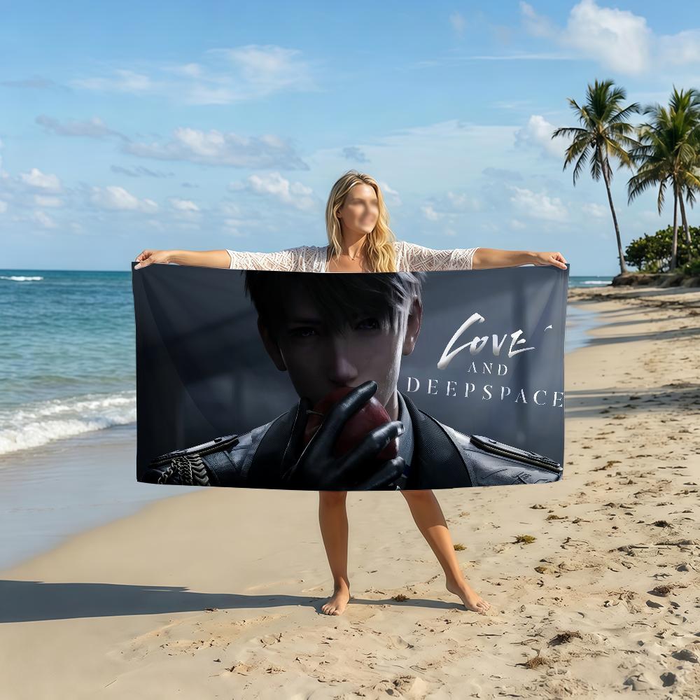 Amour Et Espace Lointain Caleb Xia Yizhou Serviette Douce Piscine Cadeau Pour Voyage Salle De Sport Douche Camping Séchage Rapide Sport Serviette De Plage