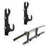 Wall Mounted Sword Hanger Holder Hangers Samurai Swords Storage Rack for Home Bedroom Living Room Decoration Display