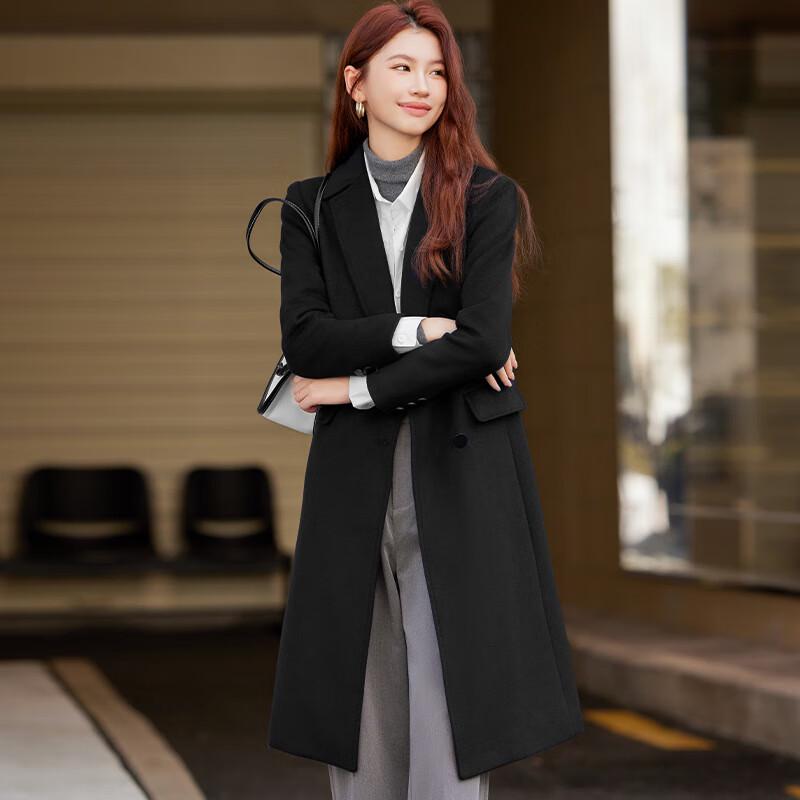 Damen Professioneller Wintermantel mit 50% Wollmischung