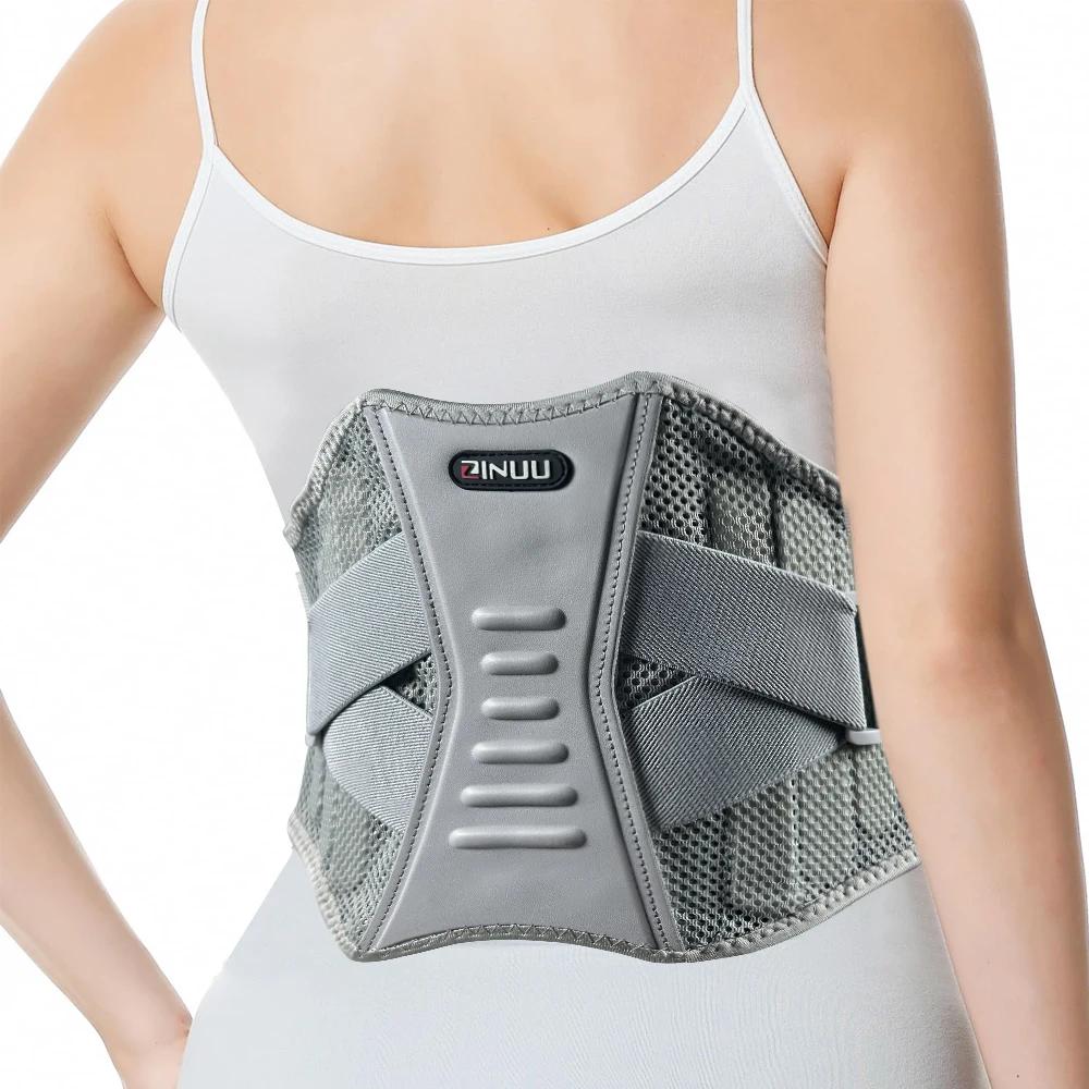 

Professional Grade Back Support Belt - Targeted Pain Relief For Sciatica, Herniated Disc - Adjustable Compression For Daily Use