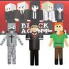 Minecraft Kinder Strapazierfähiger Polyester Alex Anzug Cosplay Spiel Performance Kleidung Für Halloween Weihnachten Requisiten