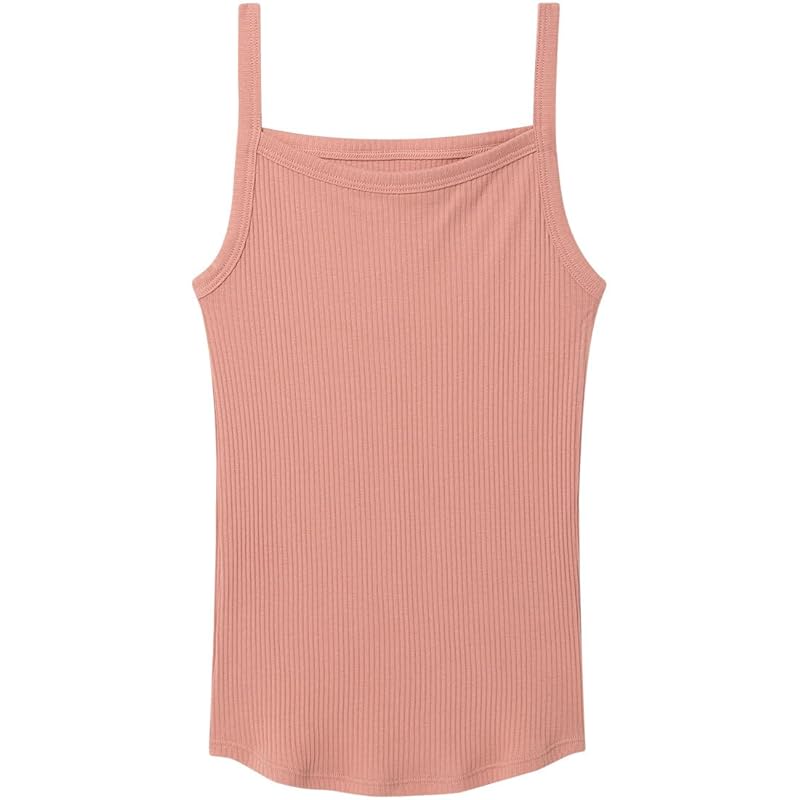 

[Unnana cool] camisole 100% cotton (body fabric) Can be worn either front or back [Rib knit cotton] inner LS0100 ladies OR