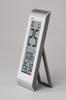 Seiko Clock Desk Alarm Wall Daily Temperature and Humidity Silver Metallic Body x x SQ431S Clock, Clock, Clock, Radio-Controlled, Digital, Calendar,