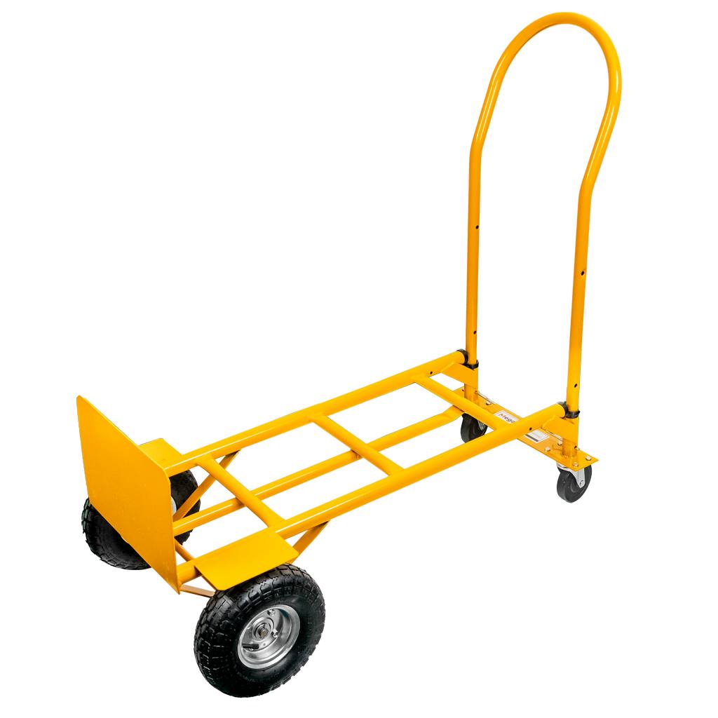 Mega-M 2in1 Miller Warehouse Trolley, Yellow, 250 Kg, Carton N