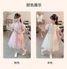 Girls' mesh dress, baby princess dress, 2026 new women's summer dress, stylish and sweet little girls' dress, fairy