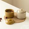 Personal Ceramic Stew Pot with Lid
