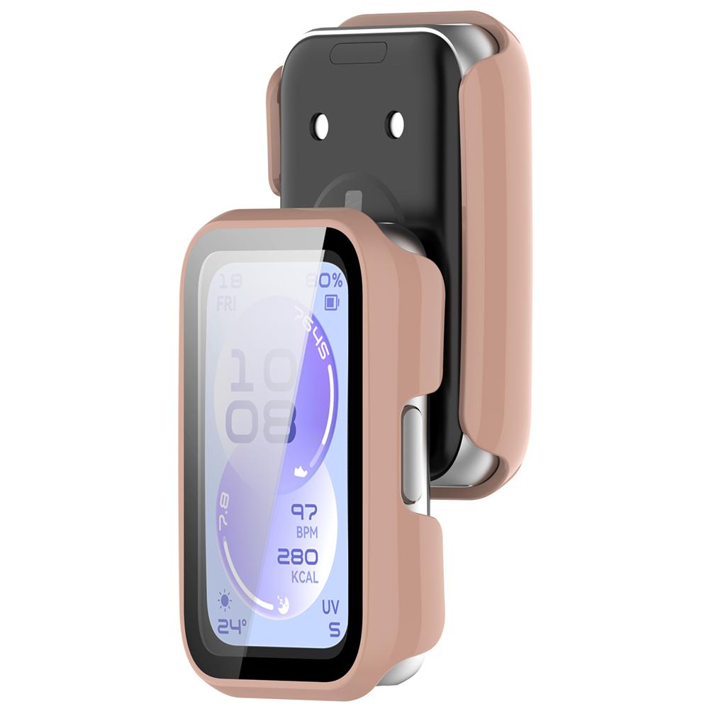 Smartwatch Protective Cover for Huawei band 11 /Huawei band 11 NFC PC Watch Case with Tempered Glass Anti-Fall Anti-Scratch Watch Case