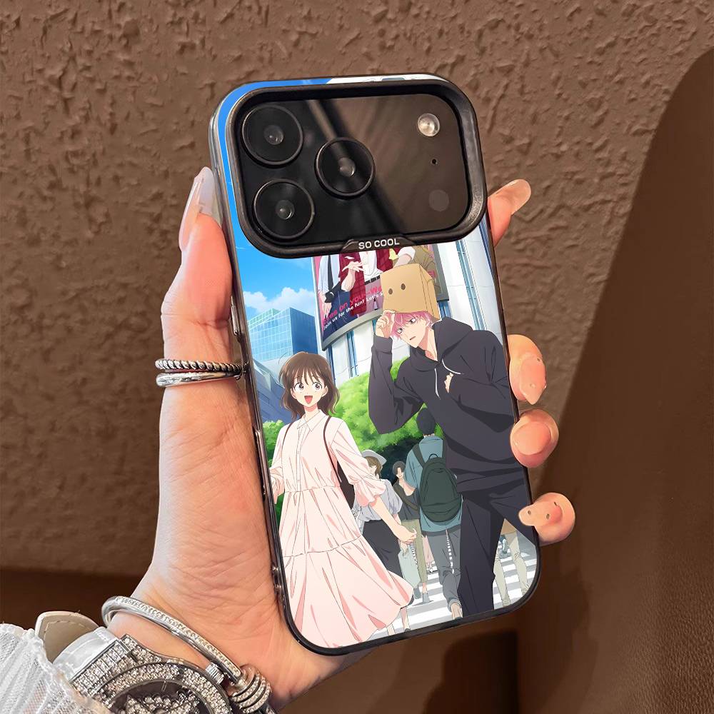 T-Tamon C-Comics Kun Ima Docchi For iPhone 17,16,15,14,13,12,11,Pro,Max,Plus,E,SE4,Air,Mini Black Phone Case IMD Box