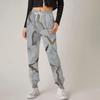 Womens Casual Fashion Printed Loose Digital Printed Wide Leg Pants Pants
