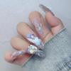Silicone Stamping Template Rose And Butterfly Nail Art Silicone Molds 3D Carving Templates For Elegant Nail Decorations