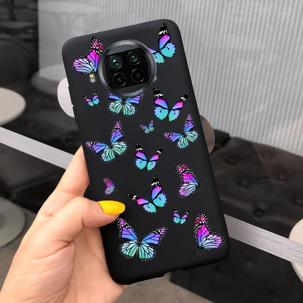 ForXiaomi Mi 10T Lite Case Cute Cartoon Cat Painted TPU Silicone Back Cover For Xiaomi Mi 10T Lite 5G 10Tlite Phone Case Funda