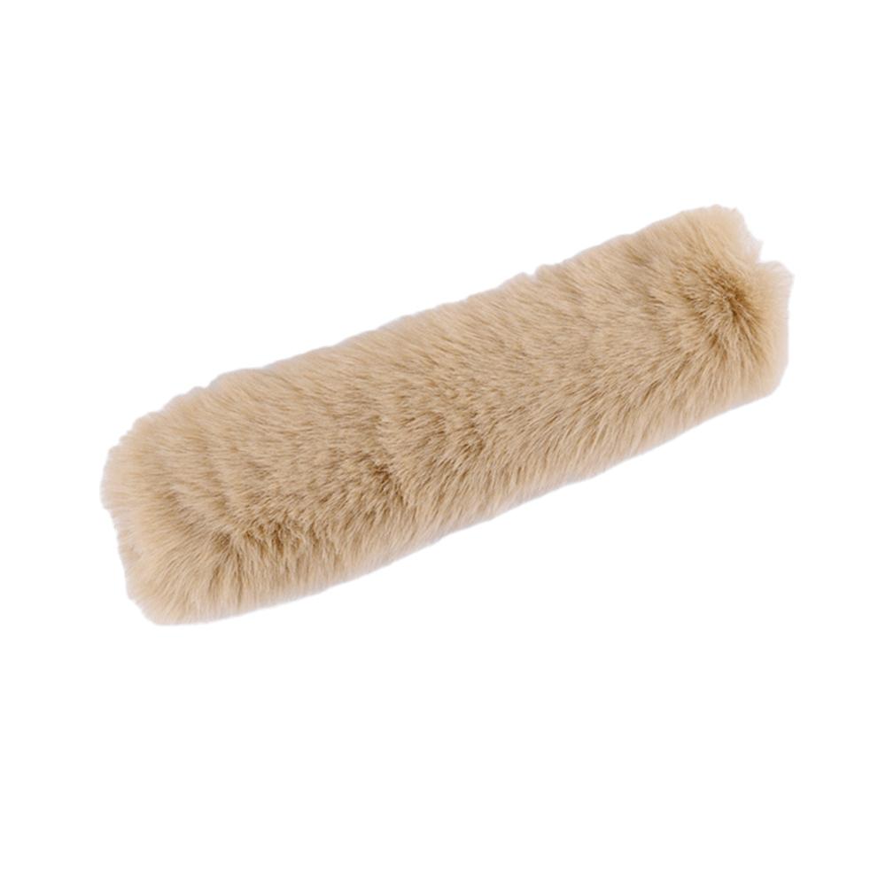Universal Bag Strap Covers Bag Hardware Accessories DIY Furry Bag Handles Cover Anti-loose Non-slip Heel Strap Covers
