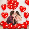 12Pcs Love Decoration Heart Foil Balloons 18 inch Valentine's Day Balloon  Valentines Day