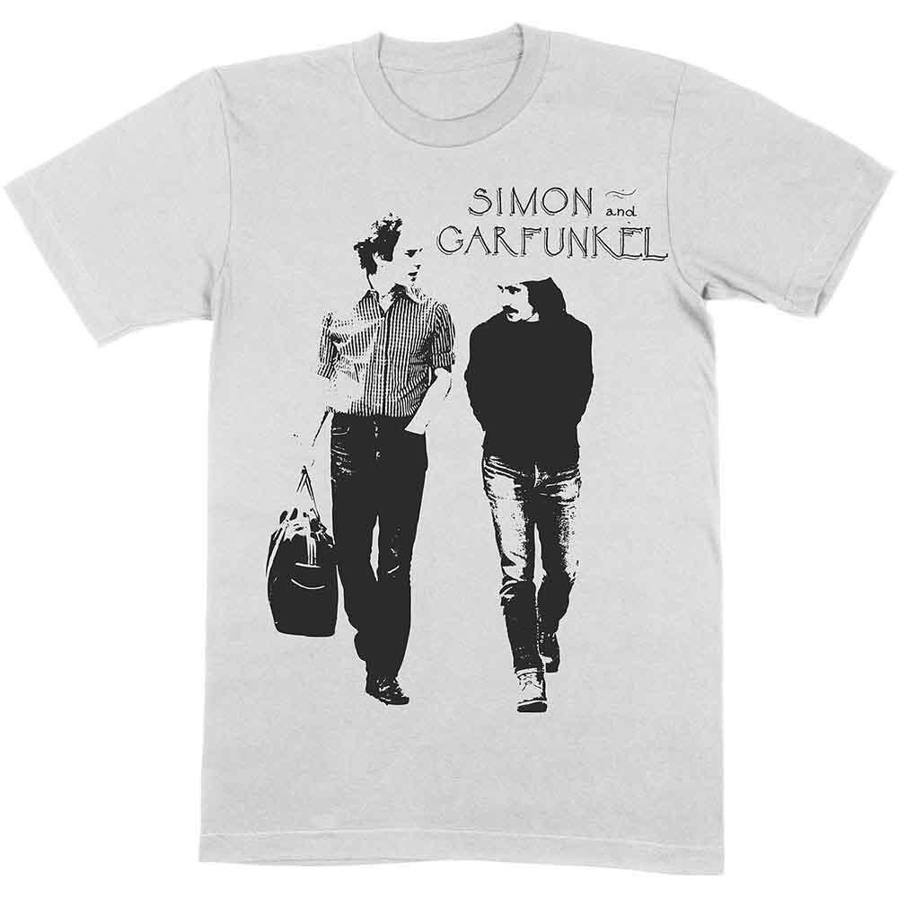 Simon  Garfunkel Walking T-Shirt Neutral New Unisex T-Shirt M