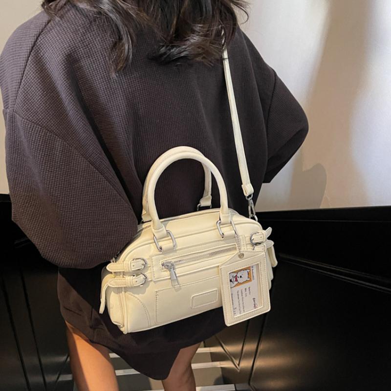 Fashi Design Glossy Pu Square Shoulder & Crossbody Bags Solid Zipper Hot Trendy Designer Style Handbags For Women 2026 New