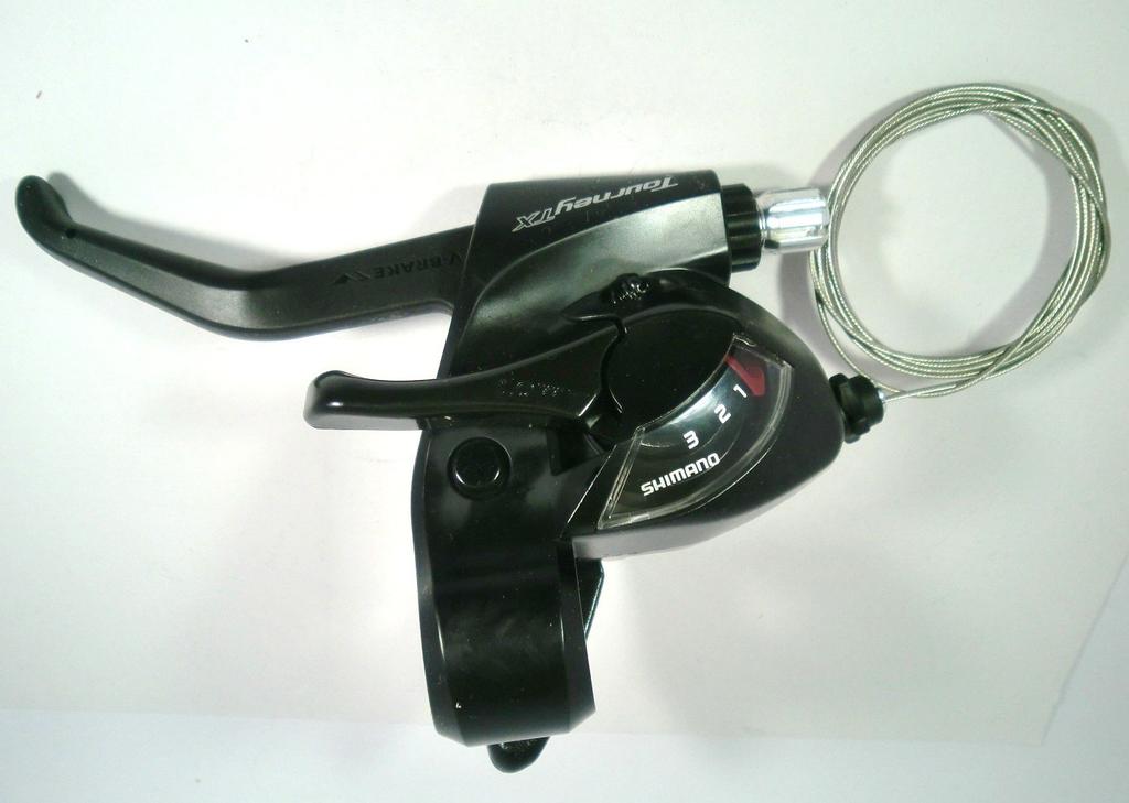 Shimano Shift Lever 2 Finger 3x8Speed Left and Right Set Black 933 ST-TX800-8R/L